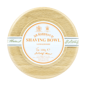 D R Harris Sandalwood Shaving Soap & Bowl Beech 100g image 0