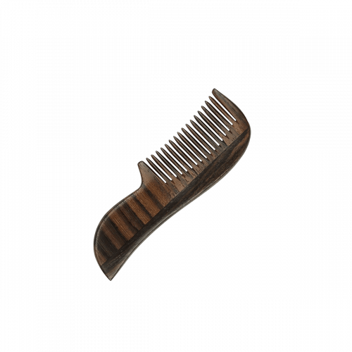 Dr. Dittmar Rosewood Short Handle Beard and Moustache Comb (610-6) image 0