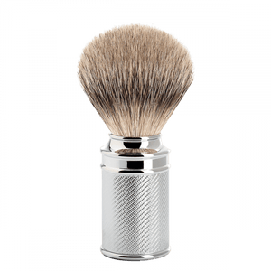 MUHLE 091M89 Traditional Chrome Silvertip Badger Shaving Brush image 0