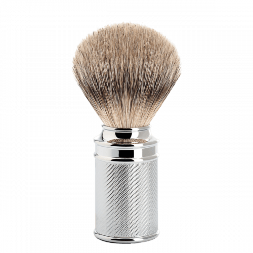 MUHLE 091M89 Traditional Chrome Silvertip Badger Shaving Brush image 0