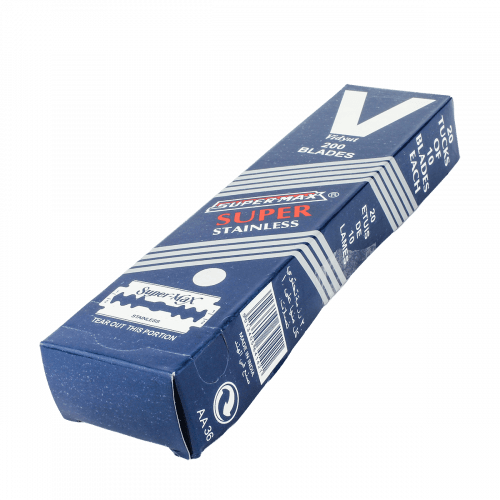 SuperMax Stainless Double Edge Razor Blades (200 Blades) image 0