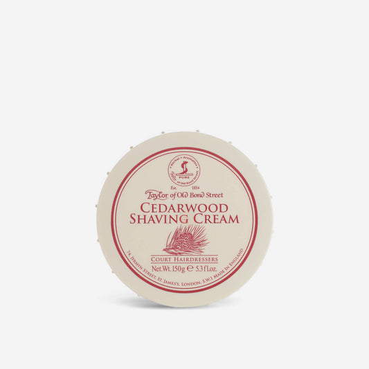 Taylor of Old Bond Street Cedarwood Shaving Cream 150g image 0