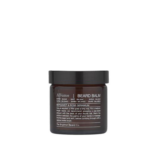 The Brighton Beard Co. Alfriston Beard Balm Bergamot & Rose Geranium 60ml image 0