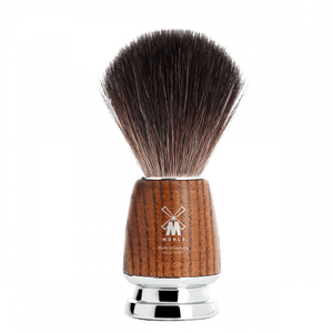 MUHLE 21H220 Rytmo Steamed Ash Black Fibre Shaving Brush image 0