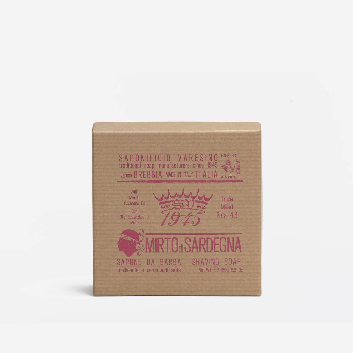Saponificio Varesino Mirto di Sardegna Shaving Soap 150g image 0