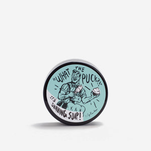 RazoRock “What the Puck” Blue Barbershop Shaving Soap image 0