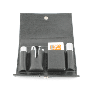 Merkur 46C Double Edge Safety Razor Travel Grooming Set (90 46 002) image 0