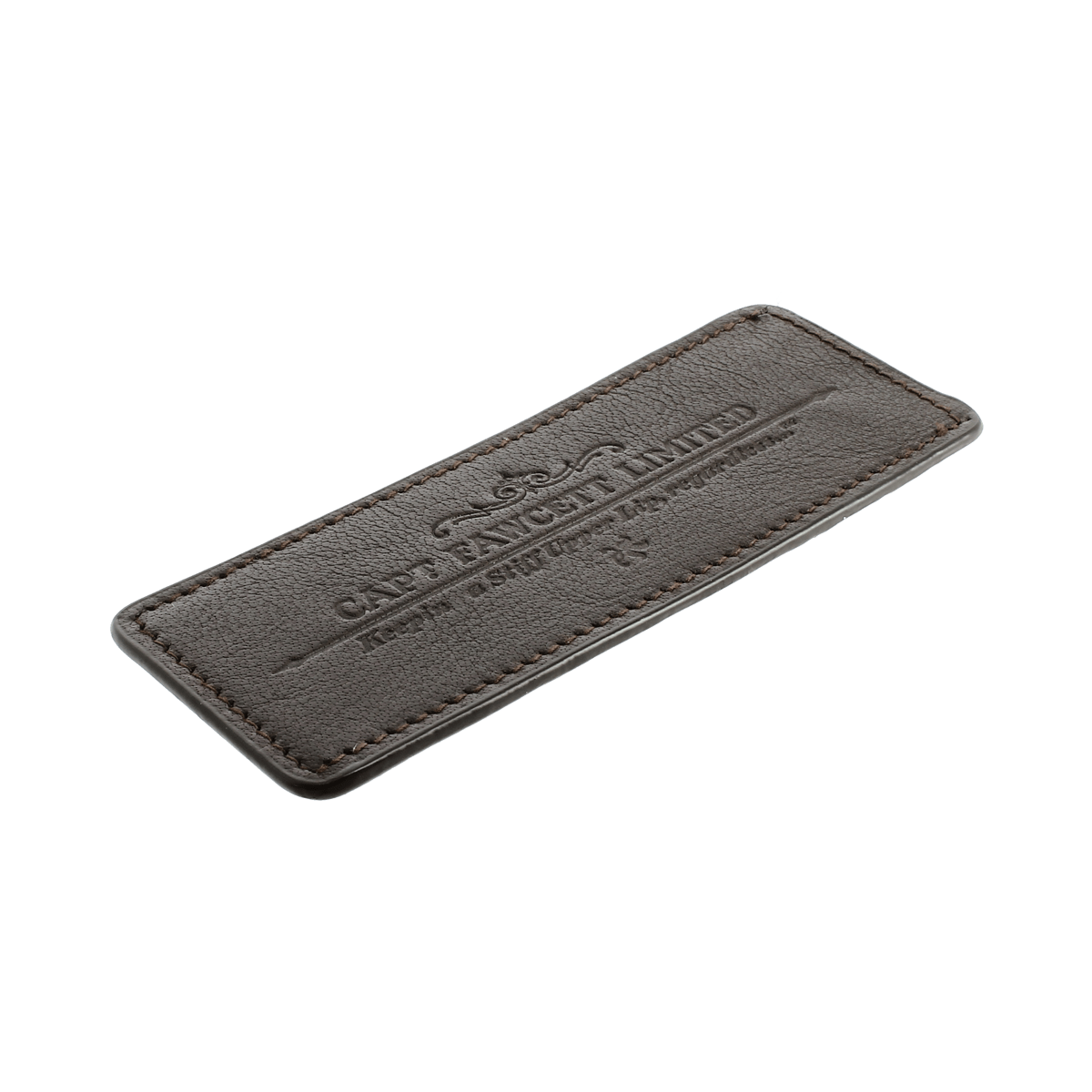 Captain Fawcett Large Leather Beard Comb Sleeve image 0