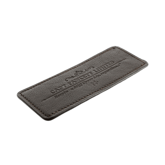 Captain Fawcett Large Leather Beard Comb Sleeve image 0