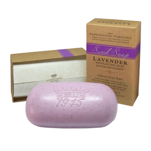 Saponificio Varesino Lavender Exfoliating Scrub Soap 300g image 0
