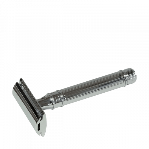 Edwin Jagger Chrome Double Edge Safety Razor DE89L-BL image 0