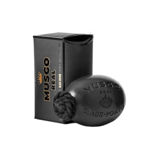 Musgo Real Black Edition Soap On A Rope 190g image 0