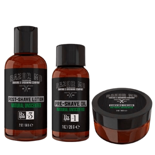 Razor MD Travel Shave Kit Natural Unscented image 1