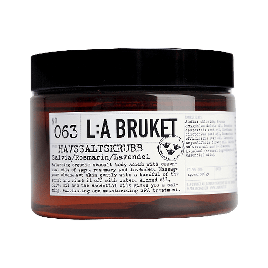 L:A BRUKET Sage, Rosemary & Lavender Sea Salt Scrub 350ml image 0