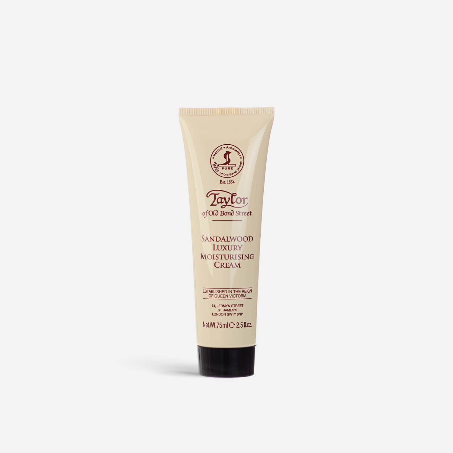 Taylor of Old Bond Street Sandalwood Moisturising Cream 75ml image 0