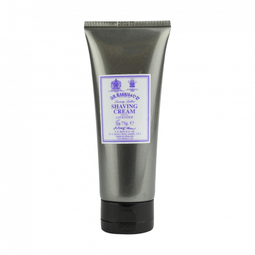 D R Harris Lavender Luxury Lather Shaving Cream Tube 75g image 0