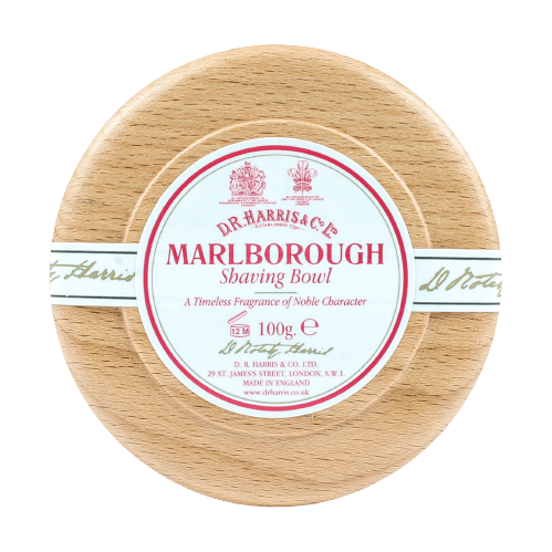 D R Harris Marlborough Shaving Soap & Bowl Beech 100g image 0