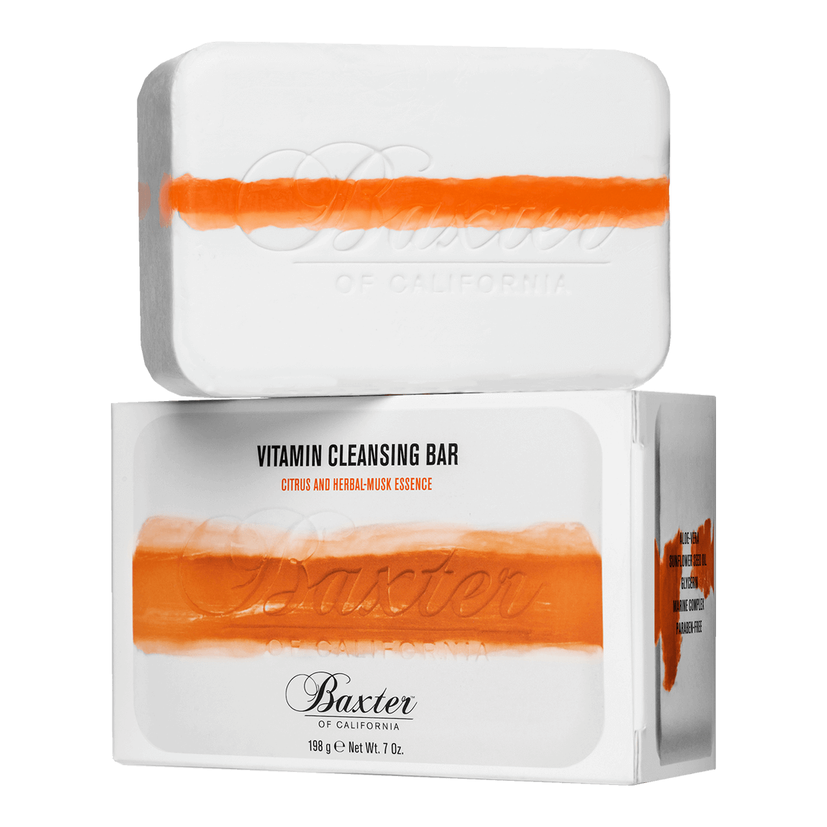 Baxter of California Vitamin Cleansing Bar Citrus and Herbal-Musk 198g image 0