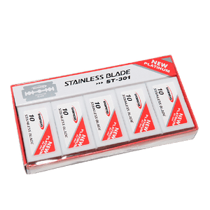 Dorco Platinum Stainless Steel DE Razor Blades ST301 100 Blades image 0