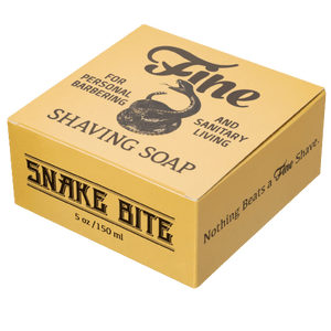 Fine Accoutrements Snake Bite Shaving Soap 150ml image 0