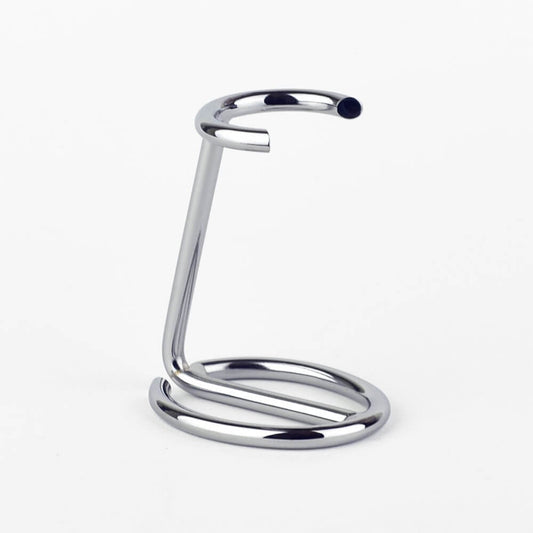 Omega Shaving Brush Stand – Chrome image 0