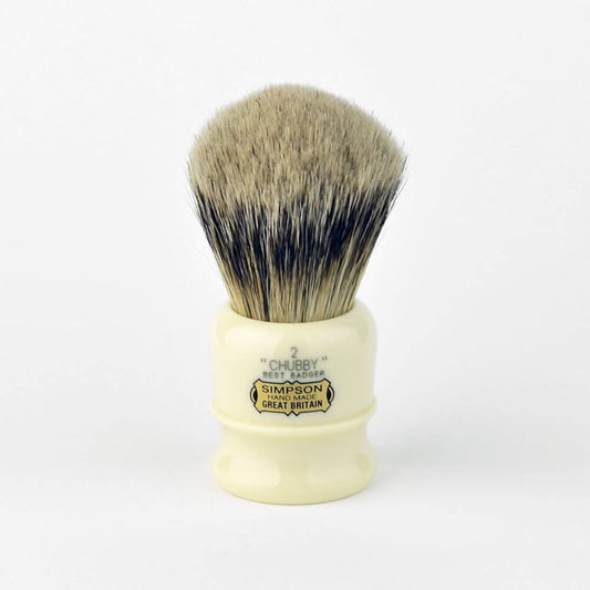 Simpsons Chubby 2 Best Badger Shaving Brush image 0