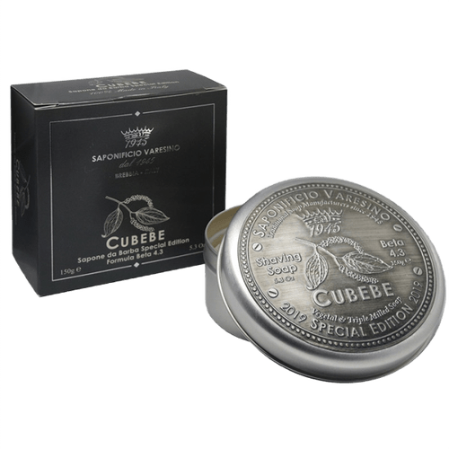 Saponificio Varesino Cubebe Shaving Soap with Tin 150g image 0