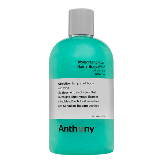 Anthony Invigorating Rush Hair + Body Wash 355ml image 0
