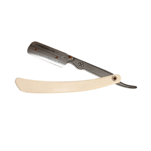 Parker 34R Stainless Steel Cut Throat Razor White (SRW) image 0
