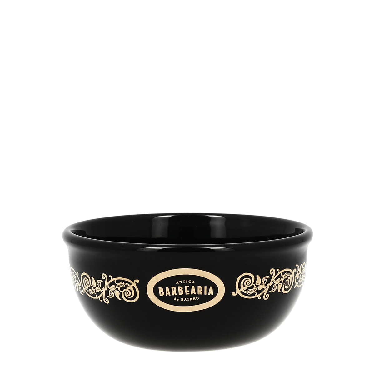 Antiga Barbearia de Bairro Black And Gold Shaving Bowl (Small) image 0