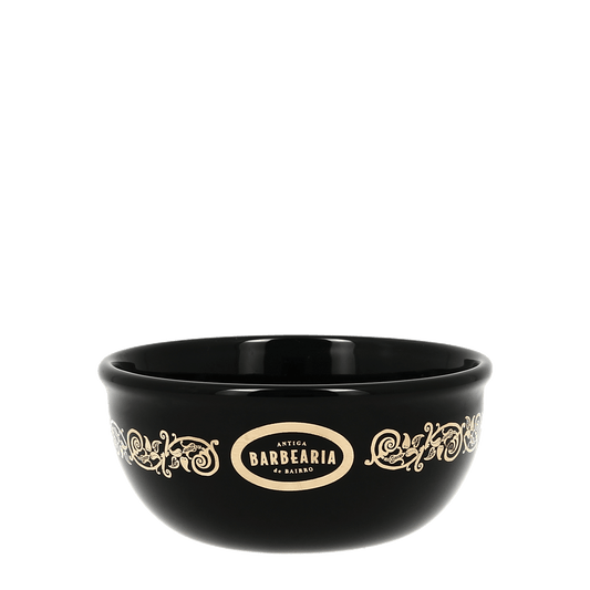 Antiga Barbearia de Bairro Black And Gold Shaving Bowl (Small) image 0