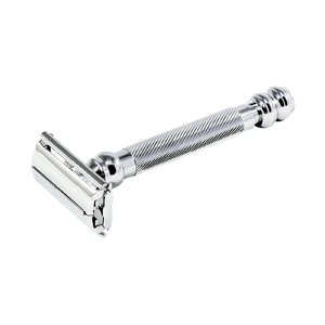 Parker 99R Long Handle Heavyweight Butterfly Double Edge Safety Razor image 0