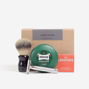 Menthol Safety Razor Shaving Starter Kit image 0