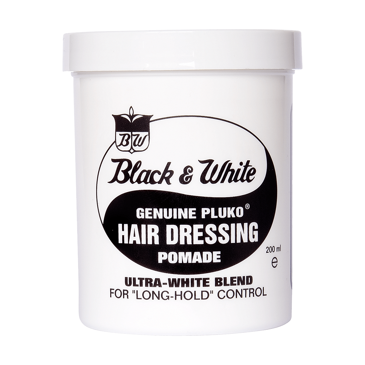 Black and White Wax Genuine Pluko Pomade 200ml image 0