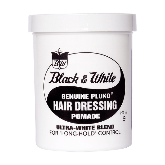 Black and White Wax Genuine Pluko Pomade 200ml image 0