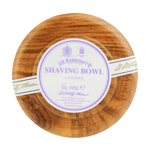 D R Harris Lavender Shaving Soap & Bowl Mahogany 100g image 0