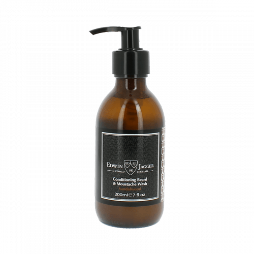 Edwin Jagger Conditioning Beard and Moustache Wash Sandalwood 200ml image 0
