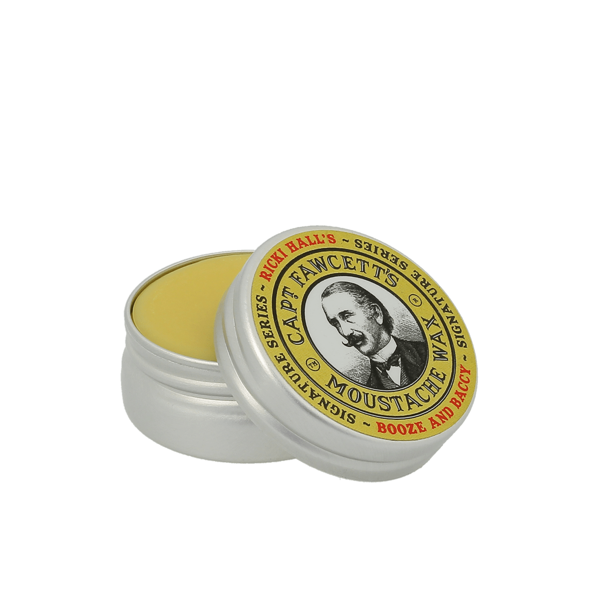 Captain Fawcett Booze and Baccy Moustache Wax 15ml image 0