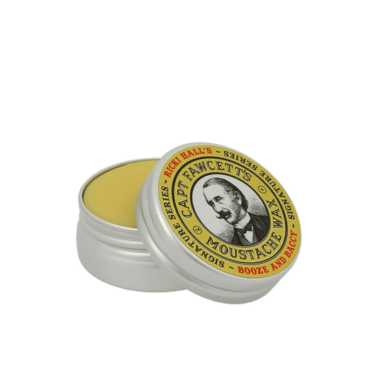 Captain Fawcett Booze and Baccy Moustache Wax 15ml image 0