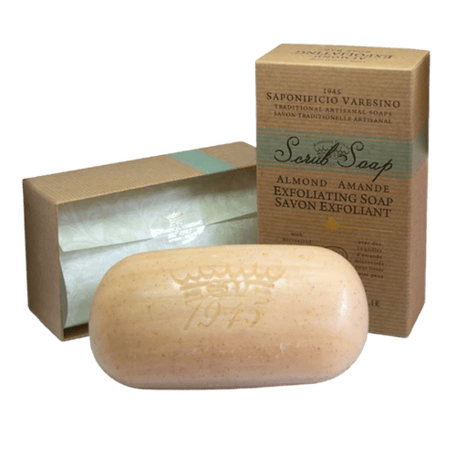 Saponificio Varesino Almond Exfoliating Scrub Soap 300g image 0