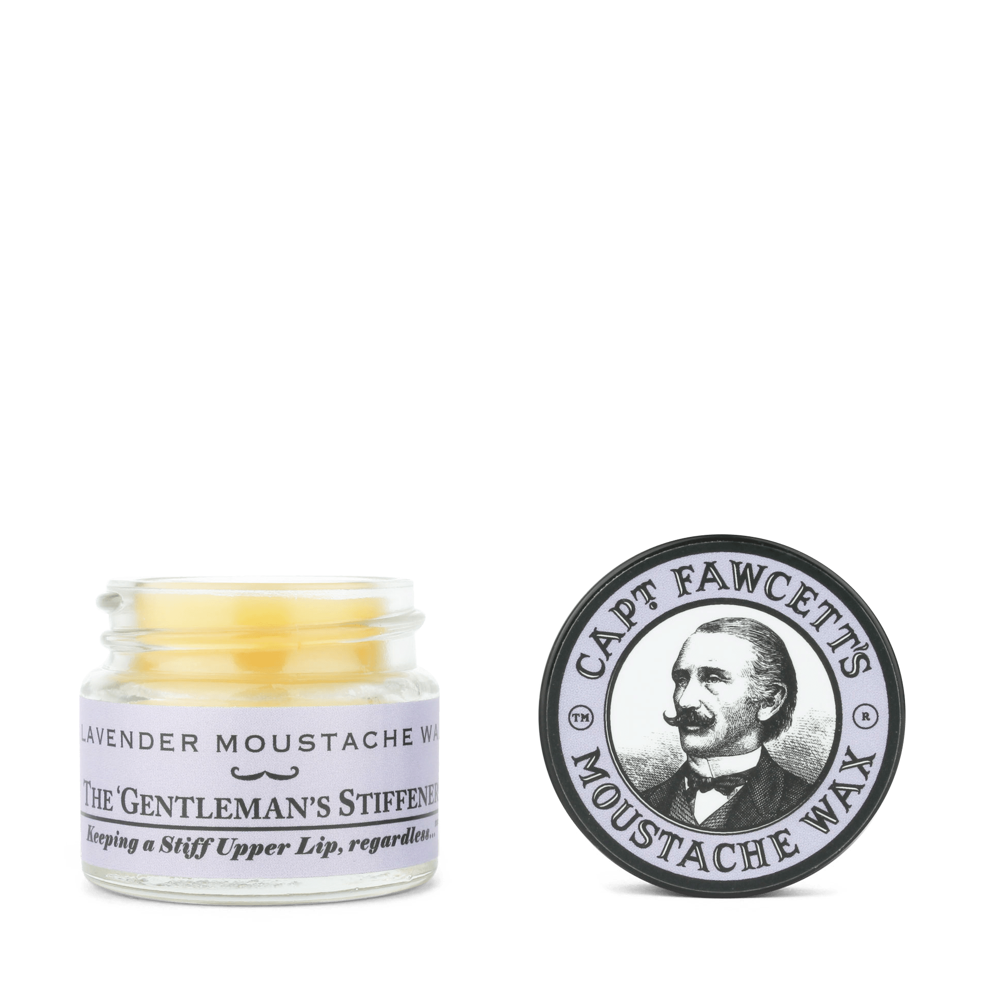 Captain Fawcett Lavender Moustache Wax 15ml image 0