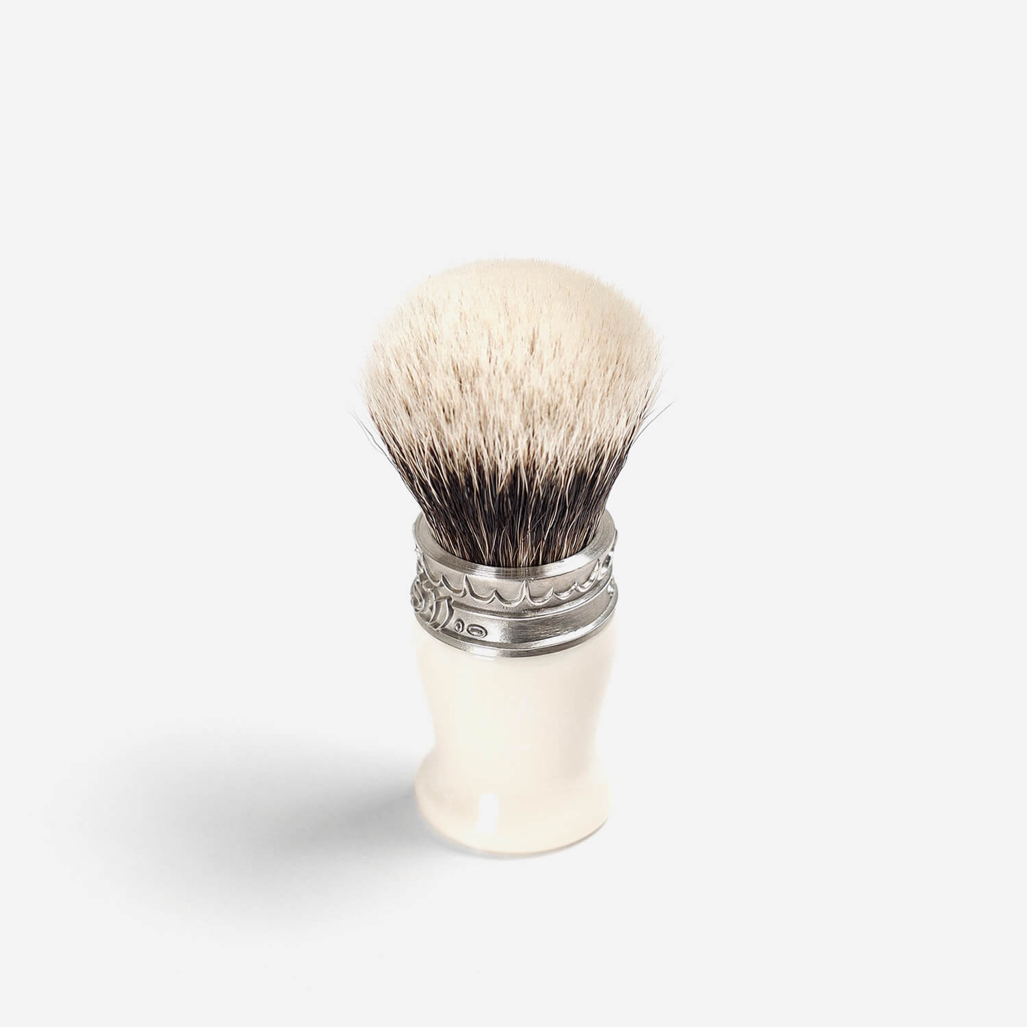 Saponificio Varesino White Badger Hair Shaving Brush image 1