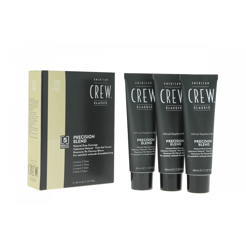 American Crew Precision Blend Hair Colour For Men Kit - Light image 0