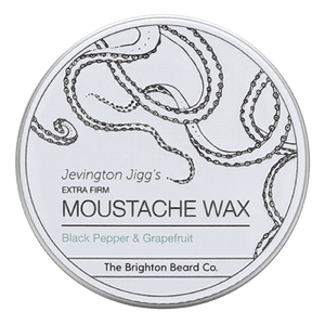 The Brighton Beard Co. Moustache Wax Black Pepper & Grapefruit 30g image 0