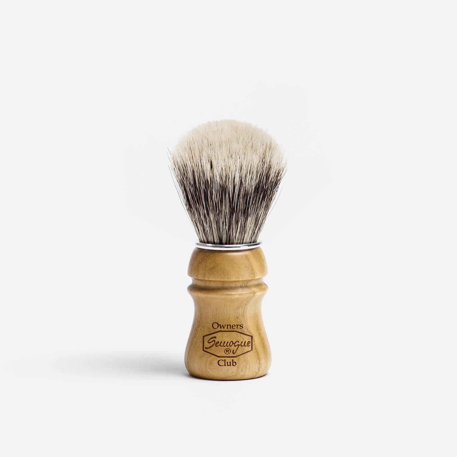 Semogue ‘SOC’ Badger &amp; Boar Hair Shaving Brush with Cherry Wood Handle image 0