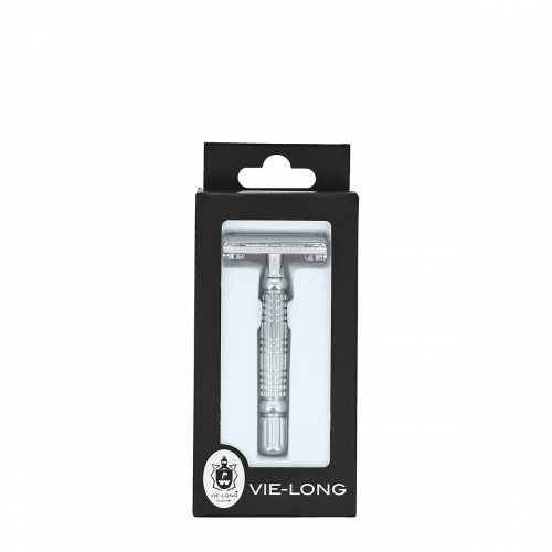 Vie-Long Closed Comb Butterfly Opening Safety Razor image 0