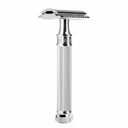 MUHLE R89 Traditional Chrome Twist Safety Razor (Closed Comb) image 0