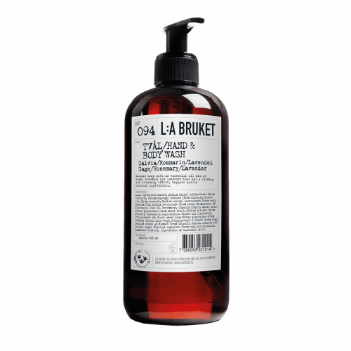 L:A BRUKET Sage, Rosemary & Lavender Hand and Body Wash 450ml image 0