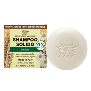 Saponificio Varesino Delicate Solid Shampoo Bar 80g image 0