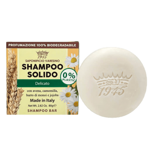 Saponificio Varesino Delicate Solid Shampoo Bar 80g image 0